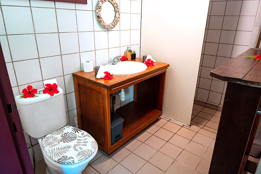 Bungalow Tipanier Salle de bain Bungalow Tipanier Salle de bain