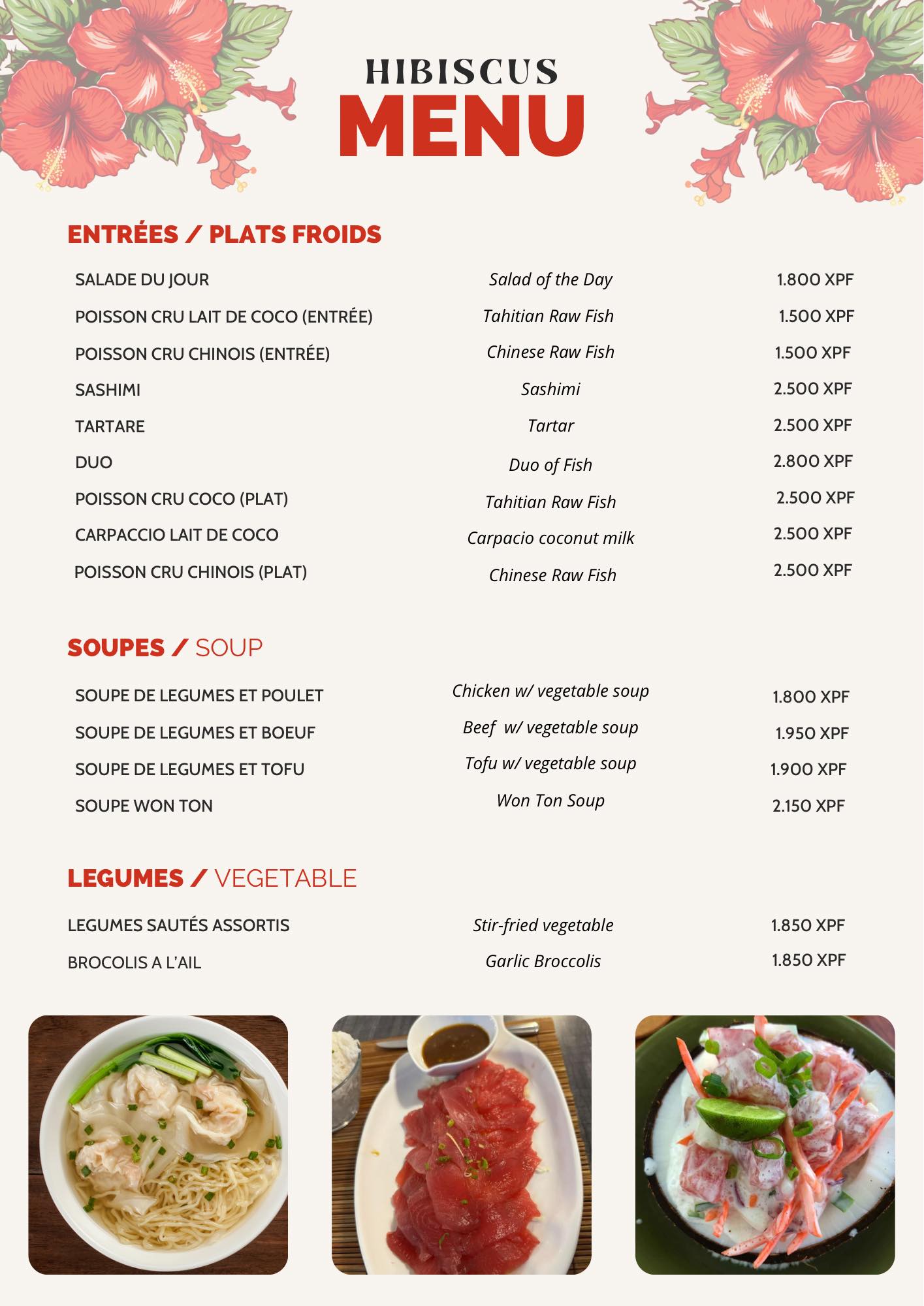 Restaurant Hibiscus Bar