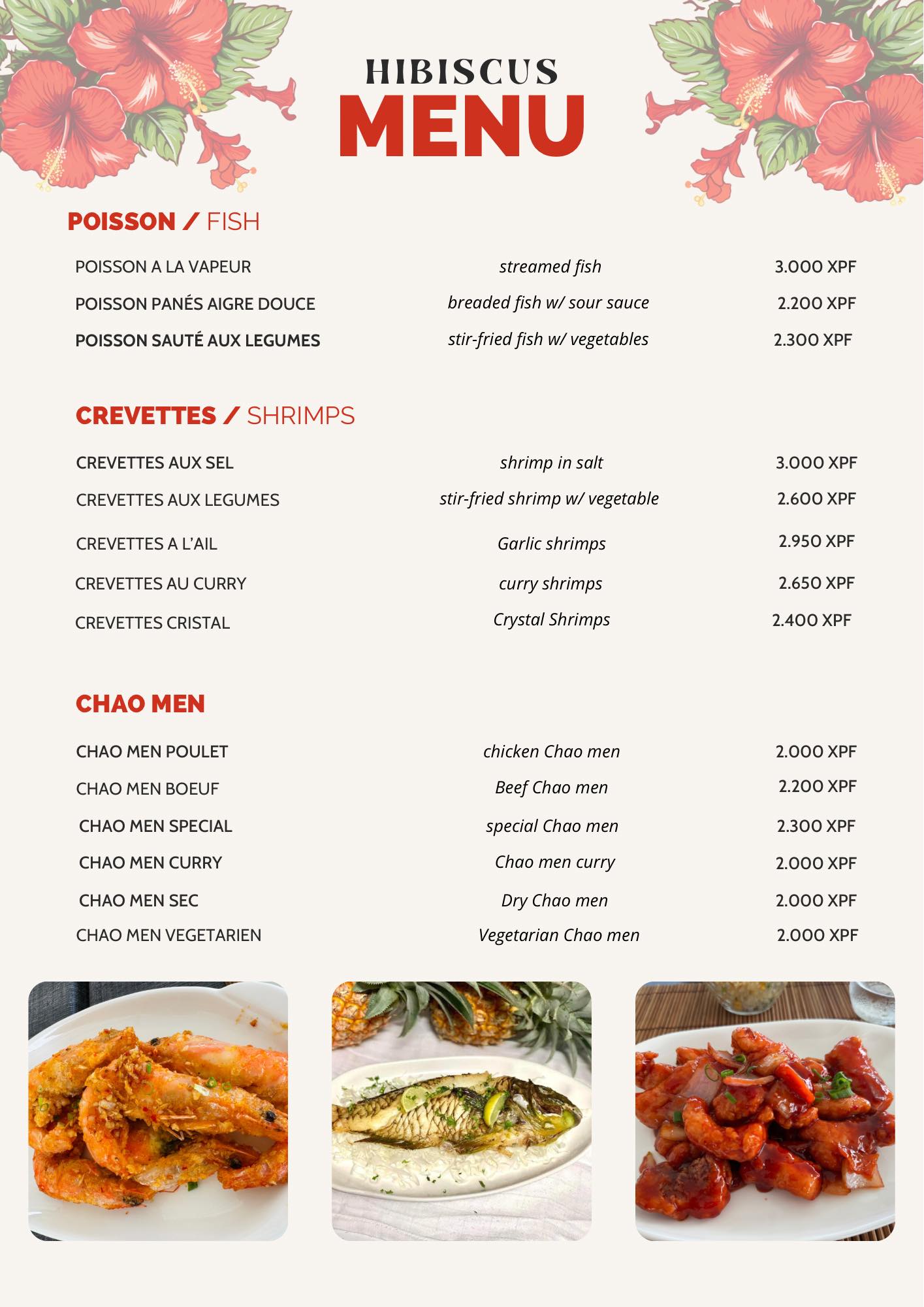 Restaurant Hibiscus Carpaccio