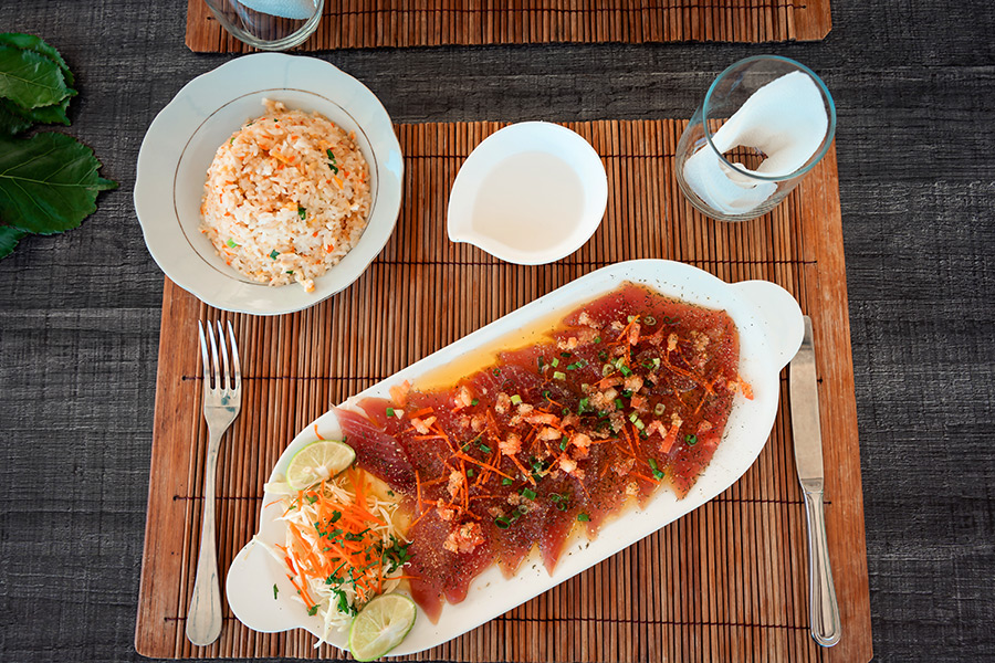 Restaurant Hibiscus Carpaccio